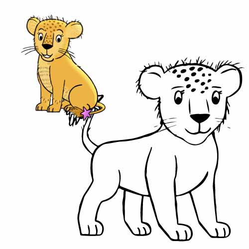 Lily-May Colouring Sheet